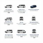 Minivan Car Service Options