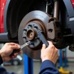 Minor Car Service Brake Inspection