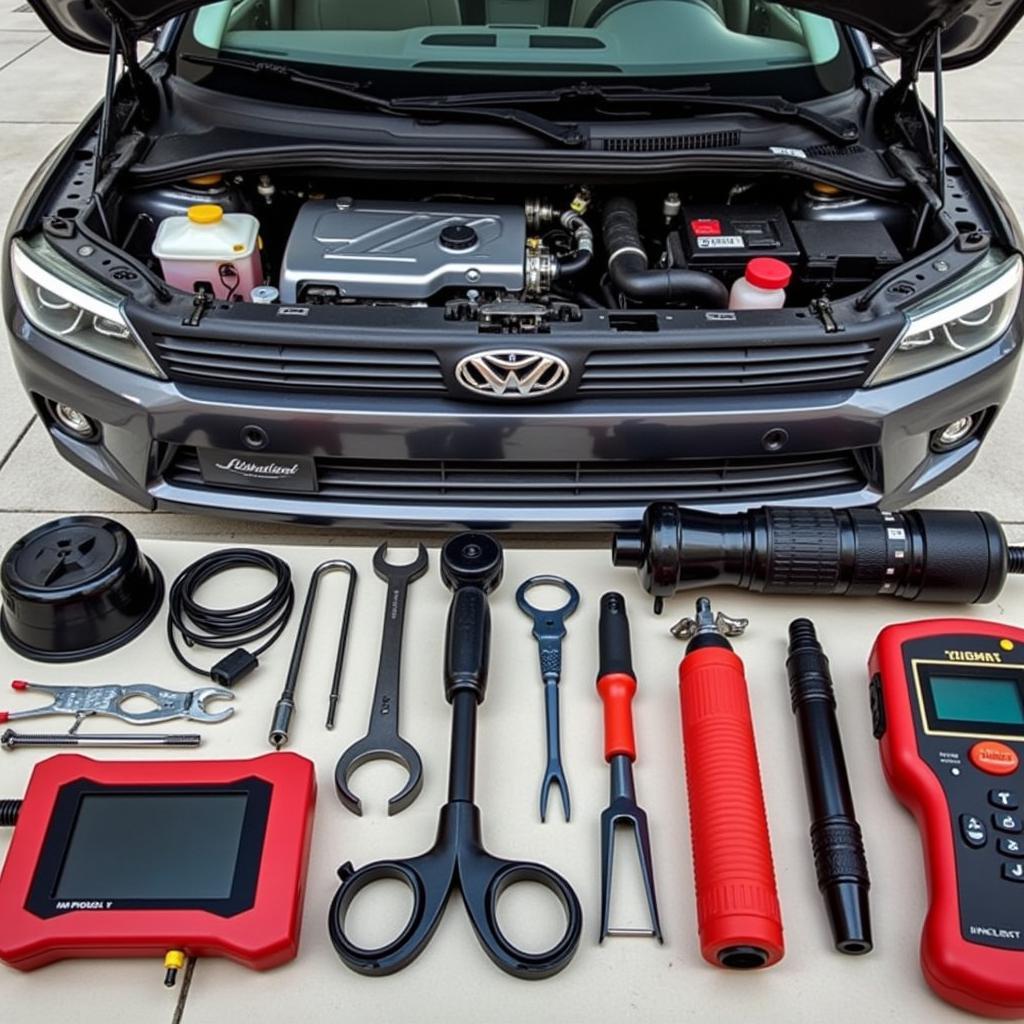 Mobile car service tools and equipment in Delhi