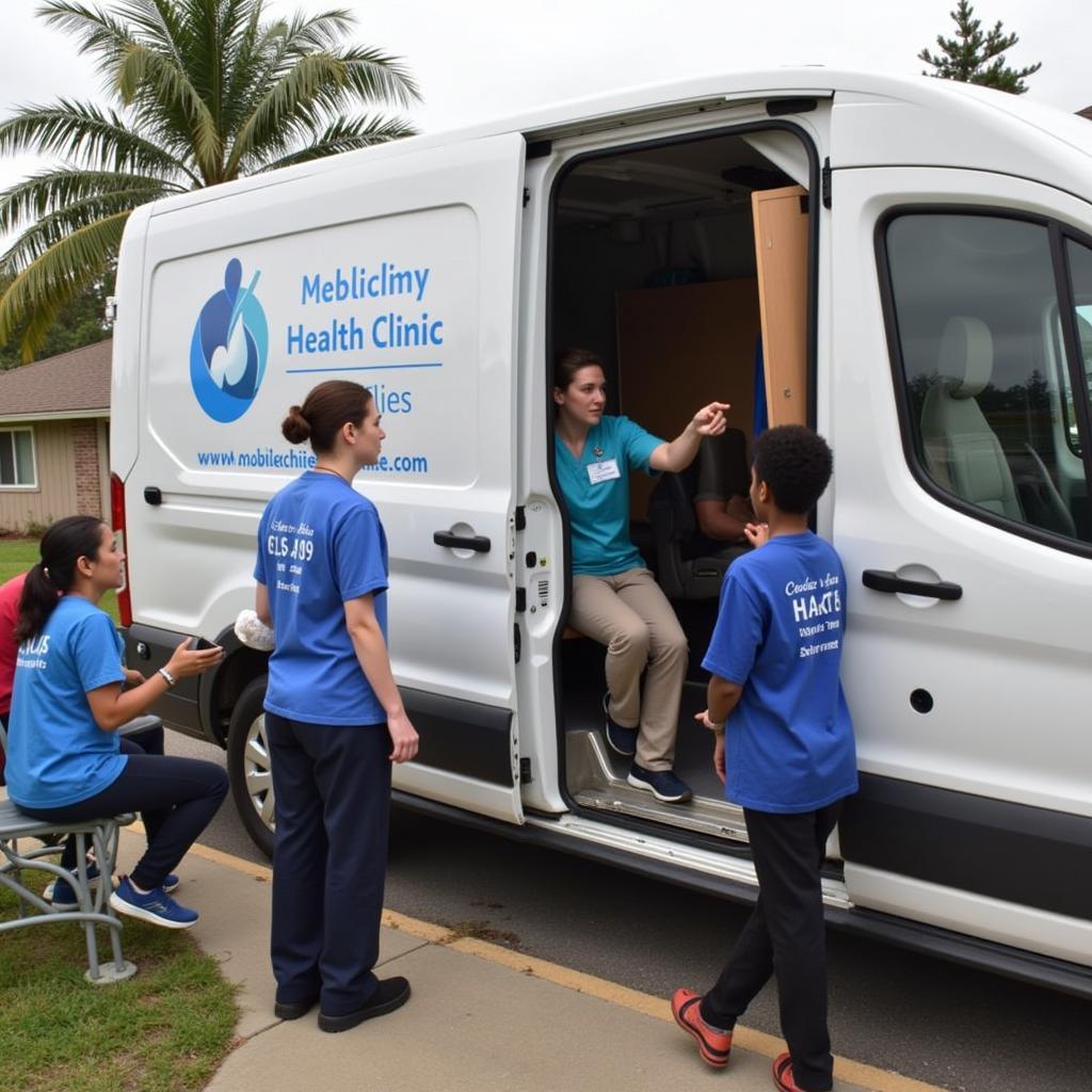 Mobile Community Health Clinic Image