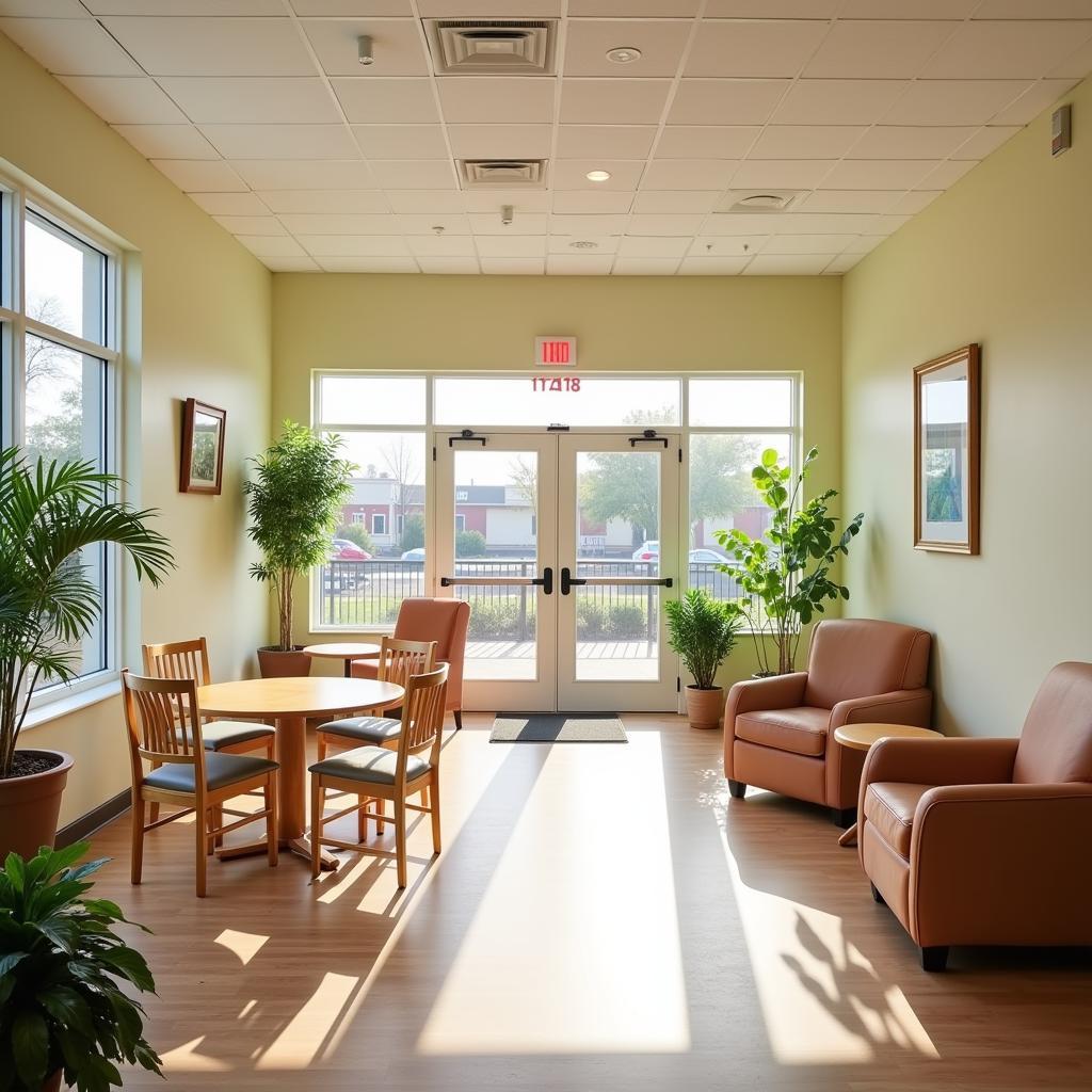 Modern and Welcoming Adult Day Care Center Interior