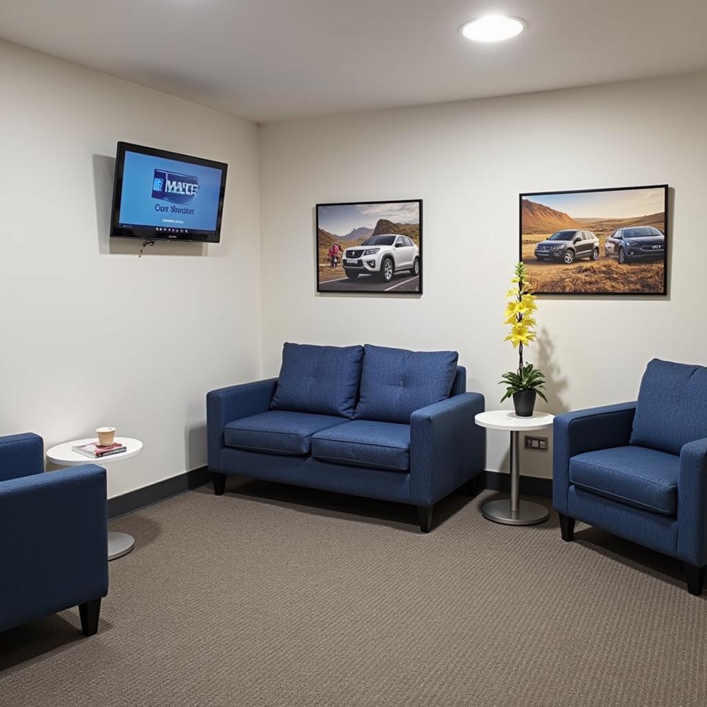 Modern Car Service Centre in Bristol with Comfortable Customer Waiting Area