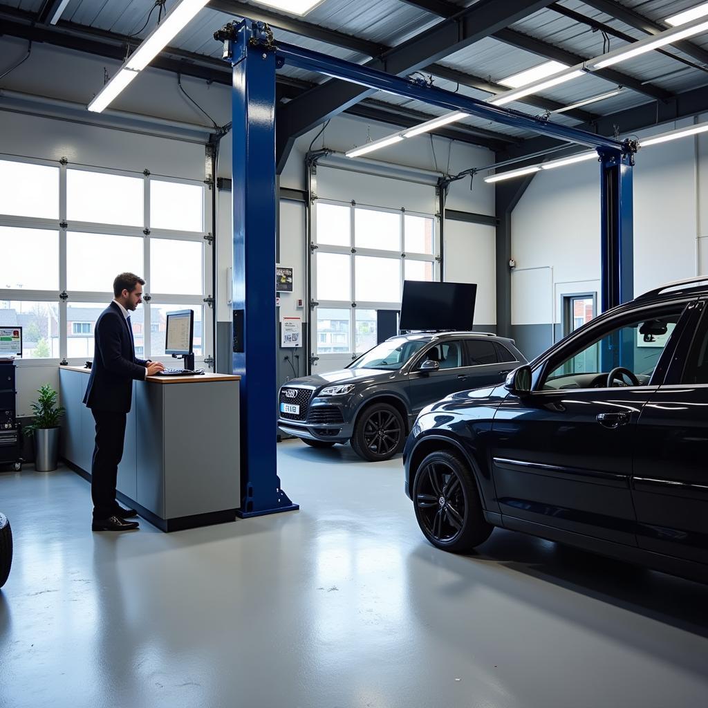 Modern Car Service Garage in Hayes Middlesex