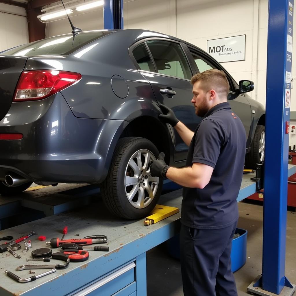 MOT Test in Rugby