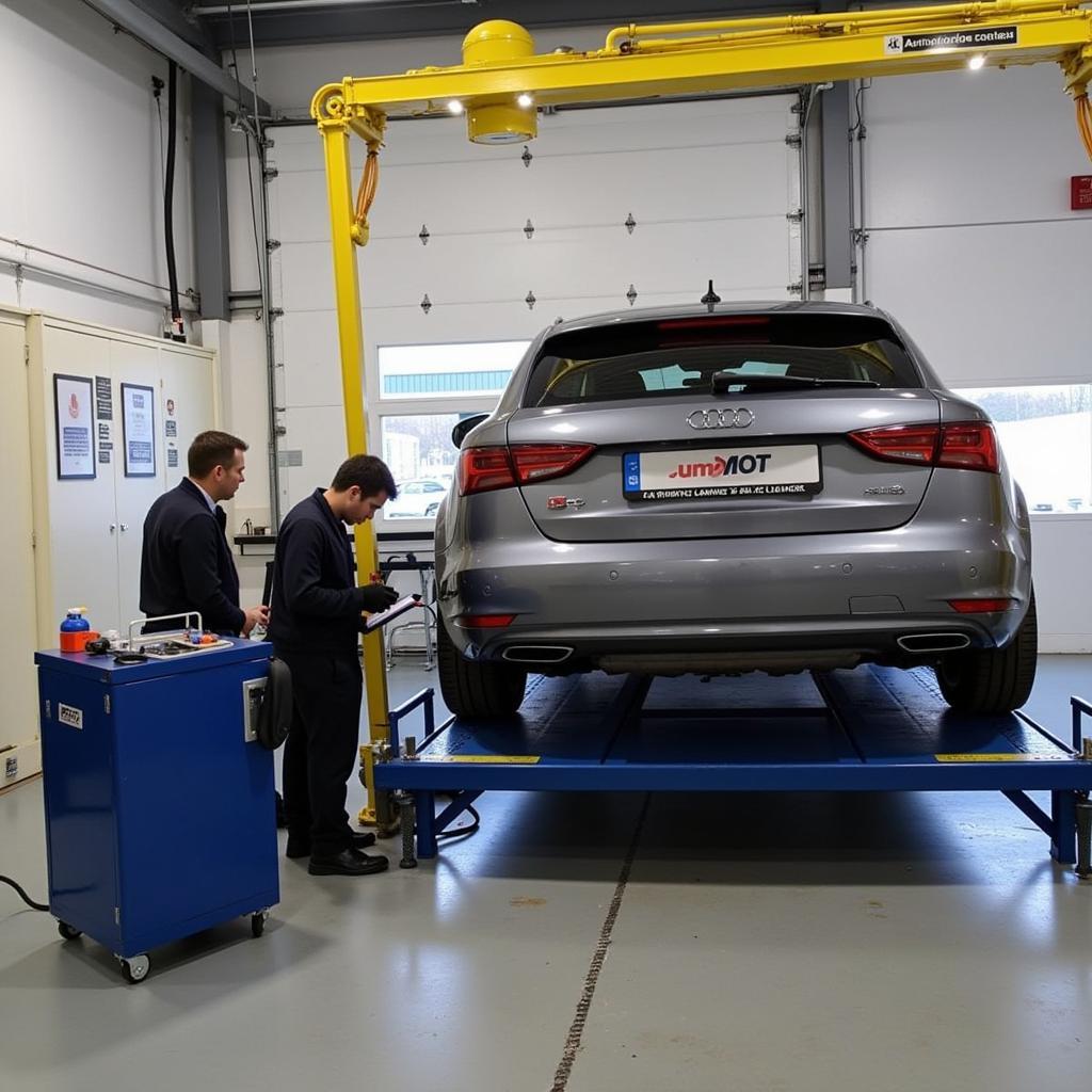 MOT Testing Centre in Boston, UK