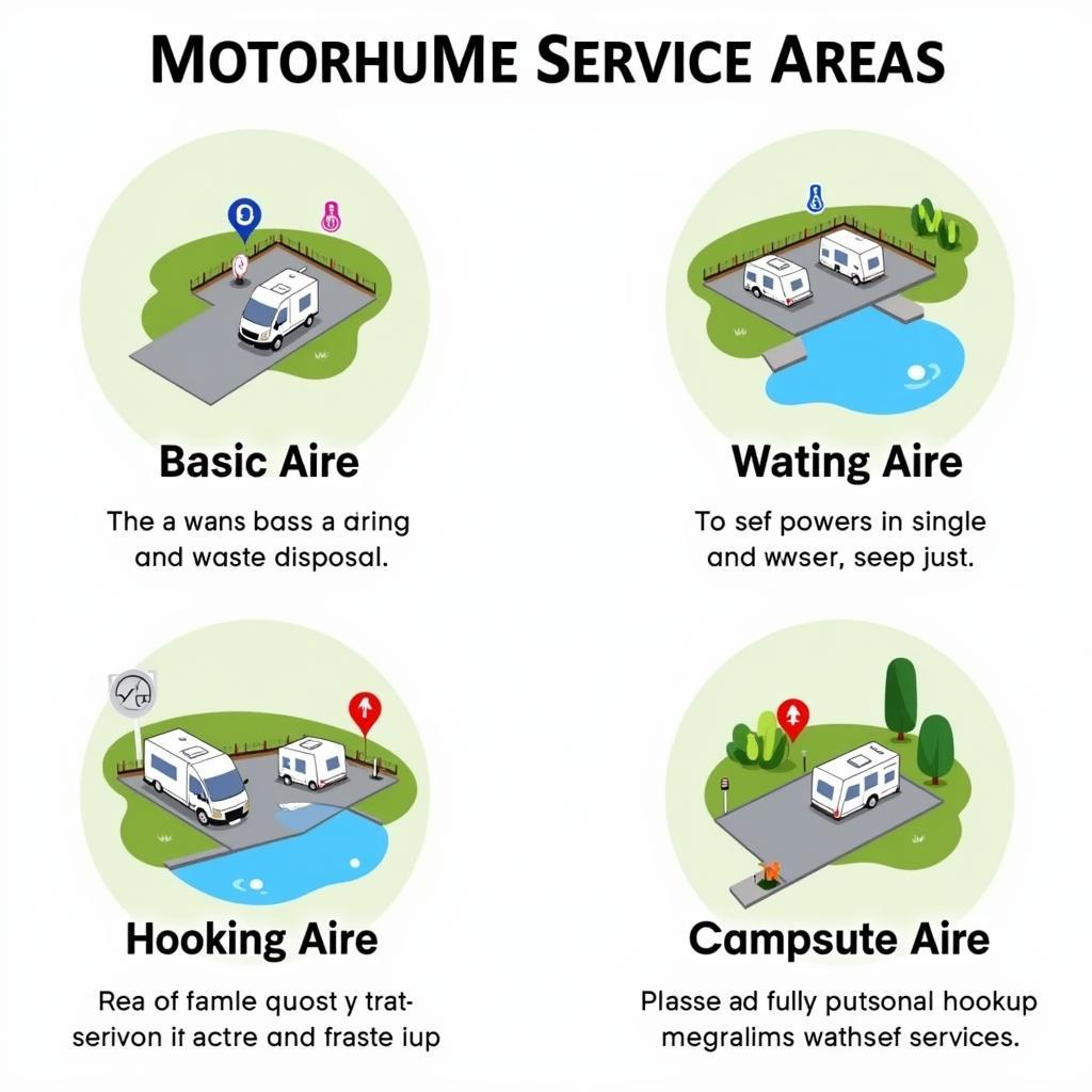 Types of Motorhome Service Areas