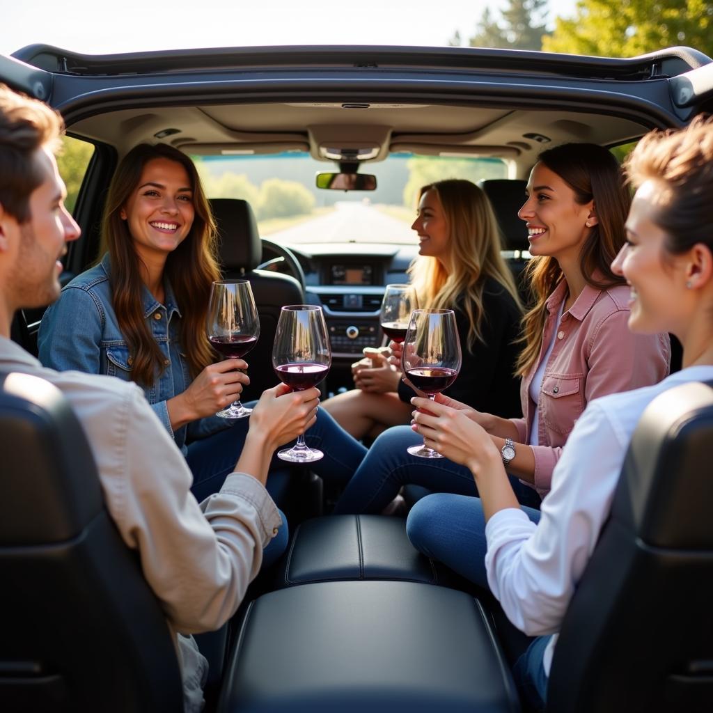 Napa Valley Car Service Wine Tour Group