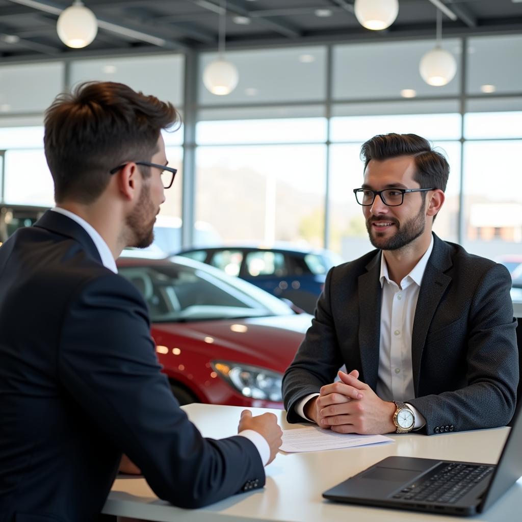 Negotiating Car Price at Dealership