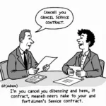 Negotiating a Car Service Contract Cancellation