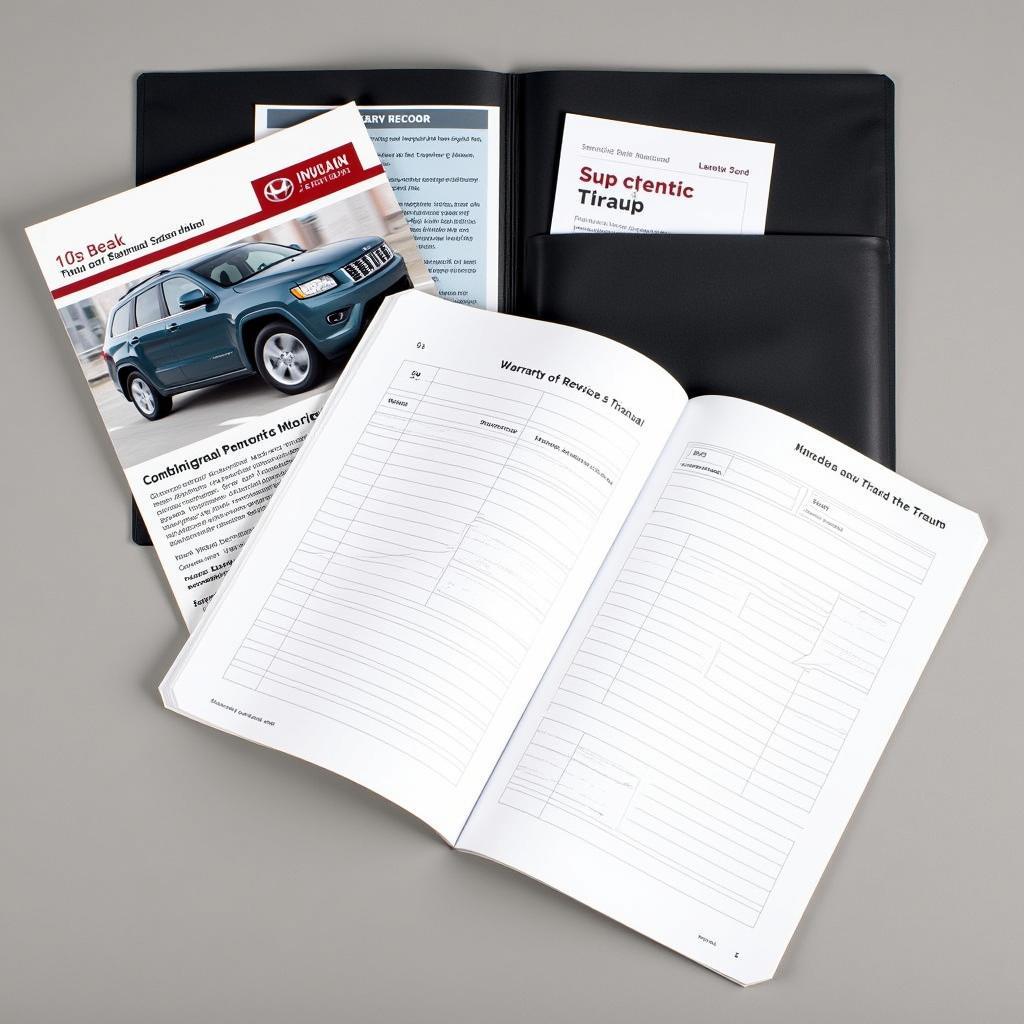 New Car Service Book Included with Owner's Manual