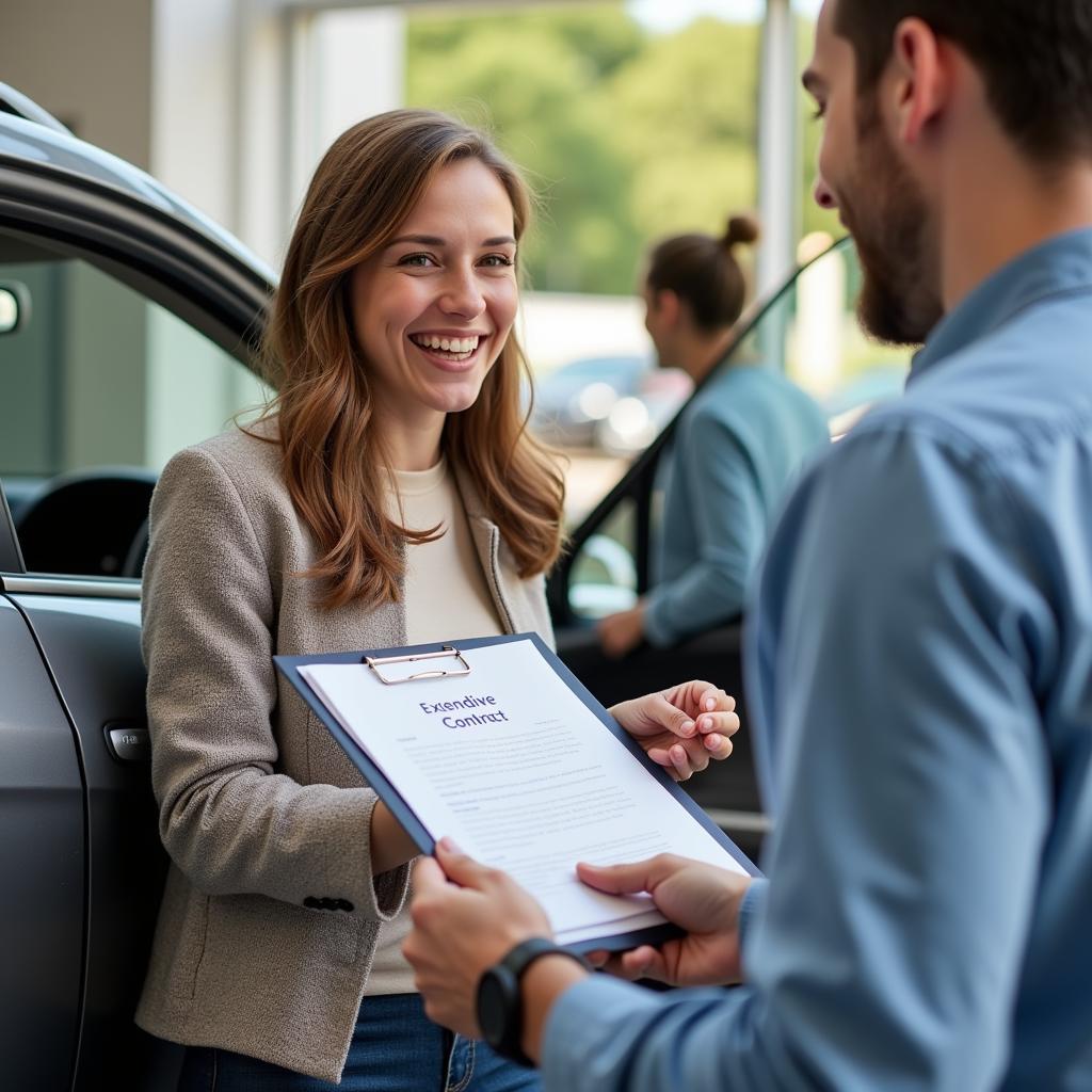 New Car Service Contract Benefits