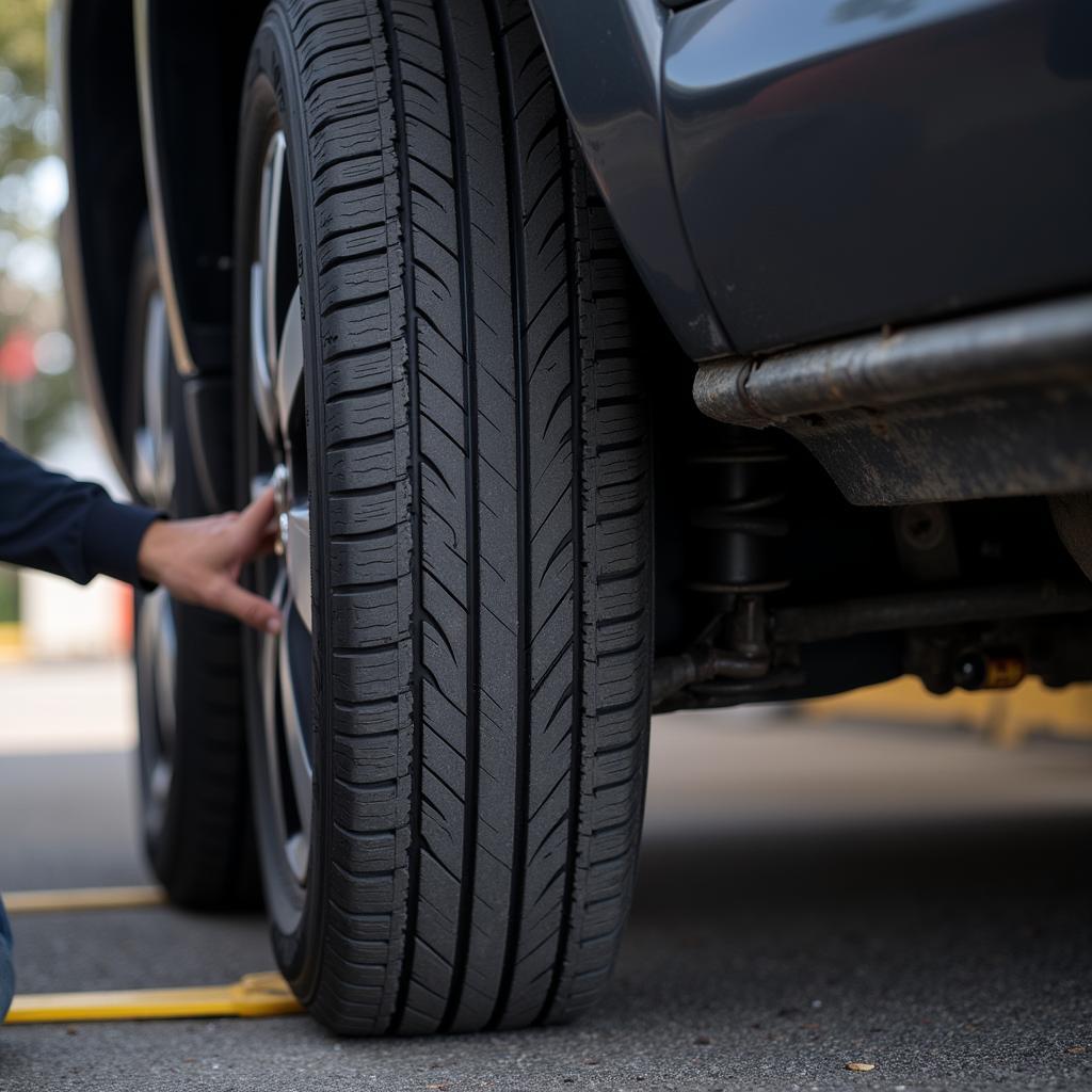 New Tires After Alignment Service