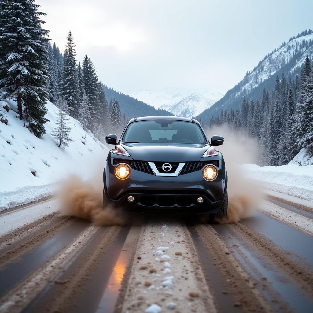 Nissan Juke in Severe Driving Conditions