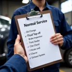 Normal Car Service Checklist