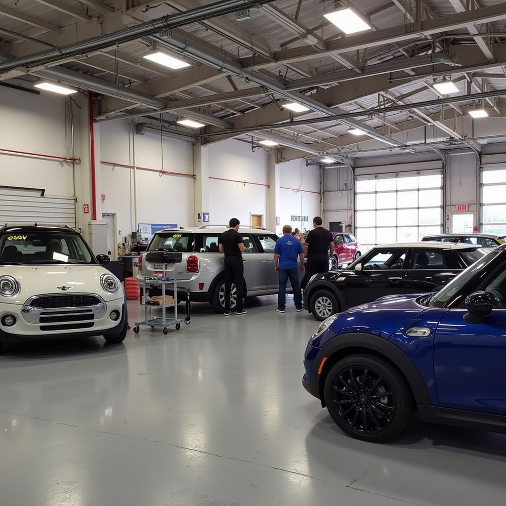 Mini car service center in North Branford