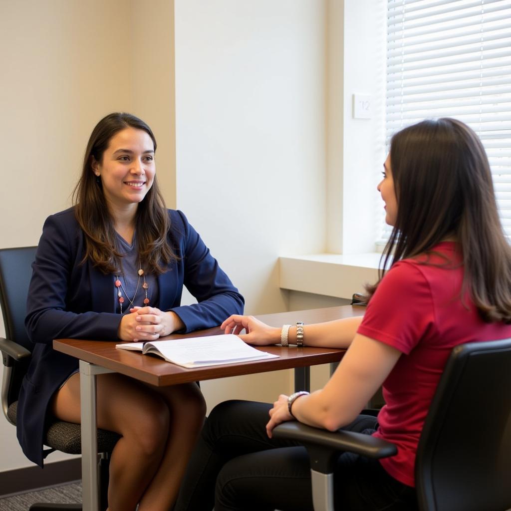 NYU Wasserman Center Career Counseling Session