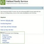 Oakland Family Services Child Care Contact Information