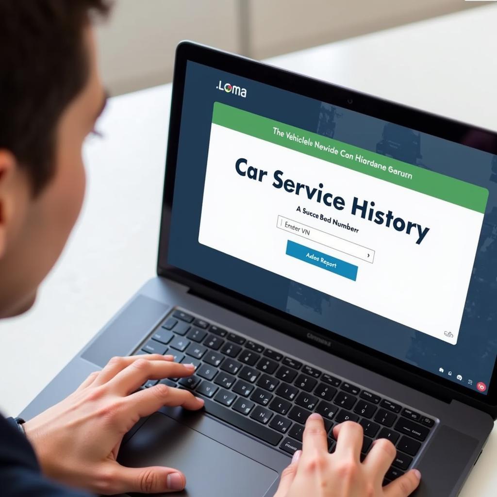 Checking Car Service History Online