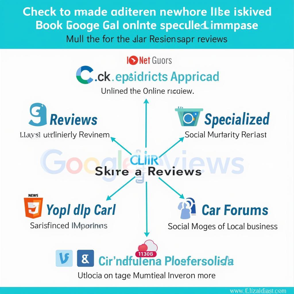 Various Online Car Service Review Platforms