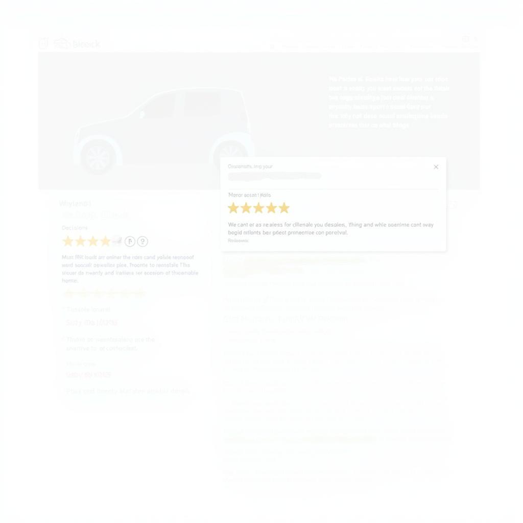 Online Reviews Car Service Reputation