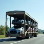 Open Car Transport Trailer