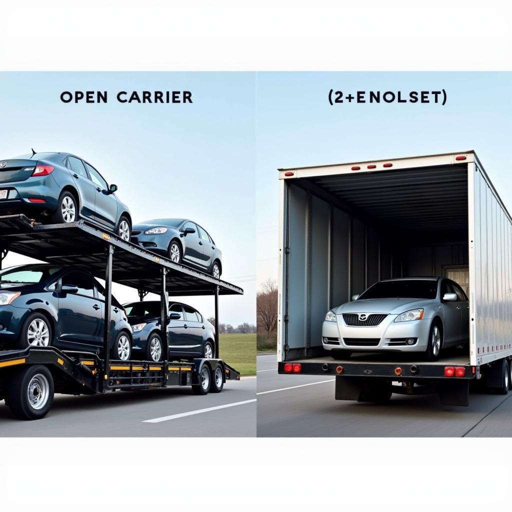 Open vs. Enclosed Car Carriers