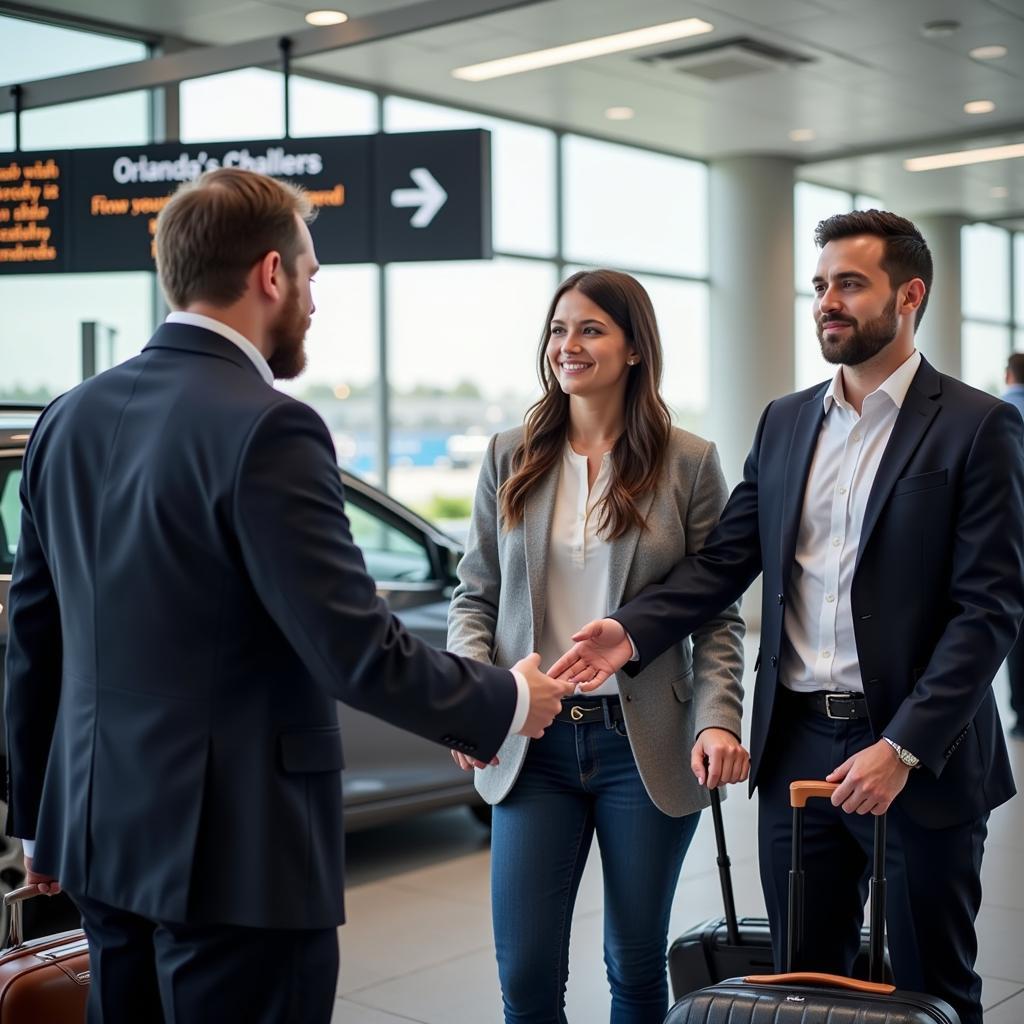 Arriving at Orlando Airport with Car Service