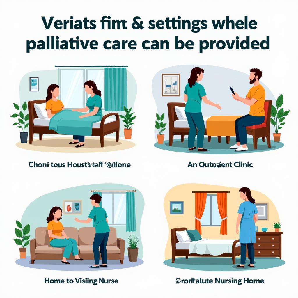 Palliative Care Setting Options: Hospital, Clinic, Home, and Nursing Home