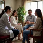 Patient and Family Meeting with Medical Social Worker