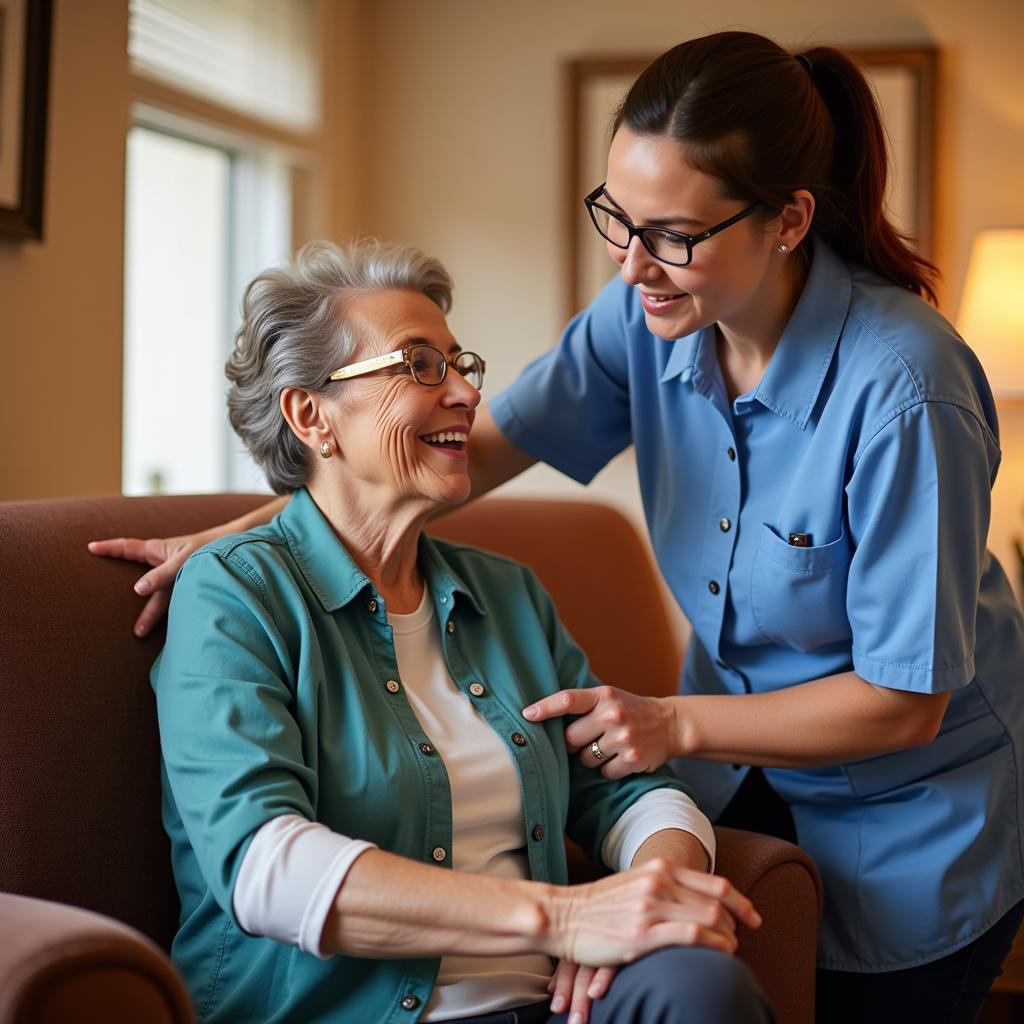 Personal Care Assistance for Elderly Resident