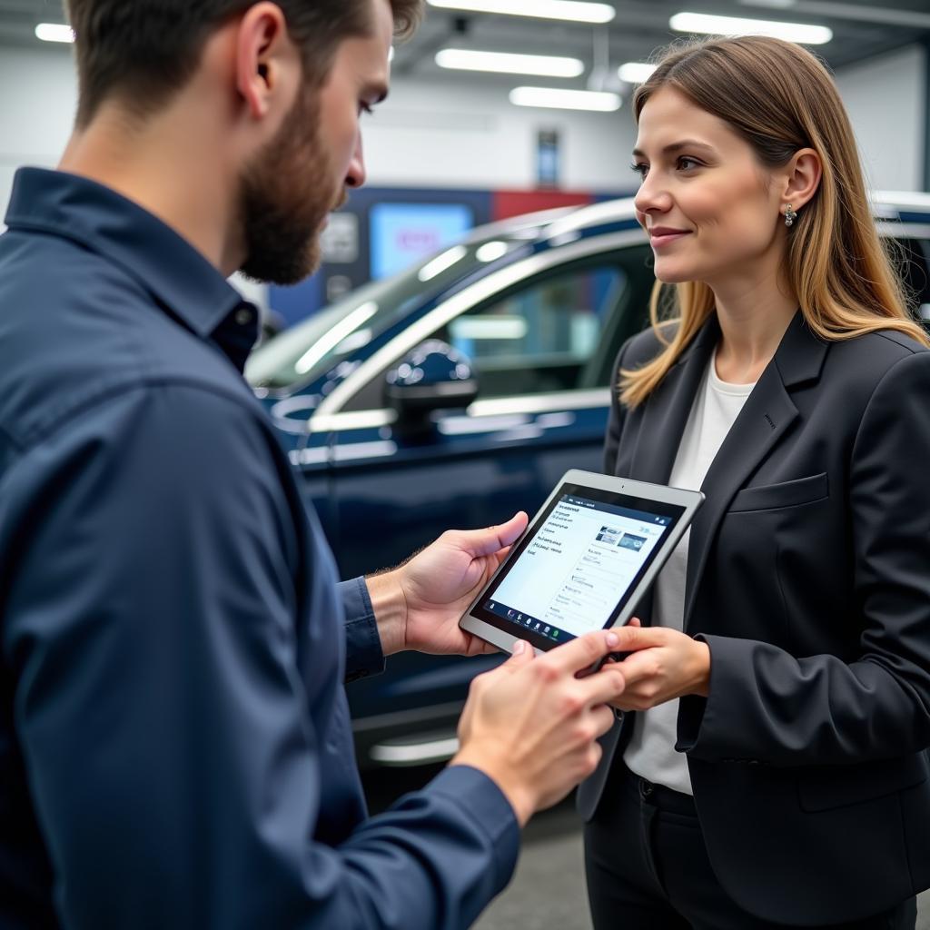 Personalized Communication in Car Service Center