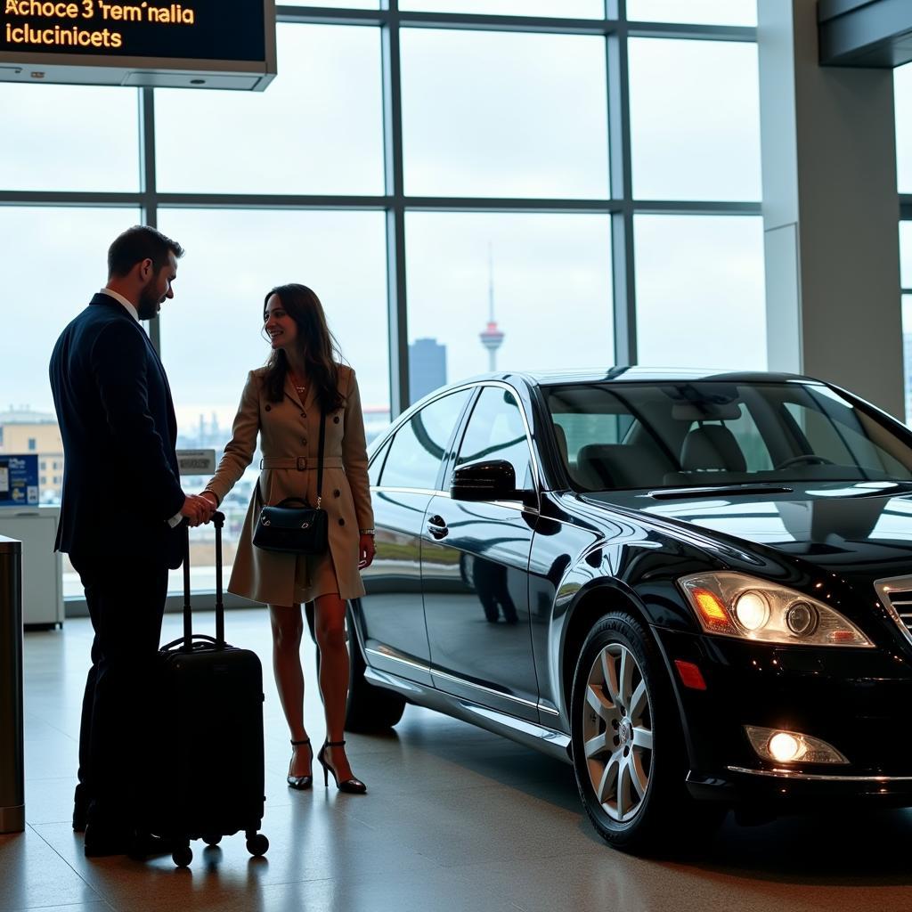 Arrival at Philadelphia Airport with car service