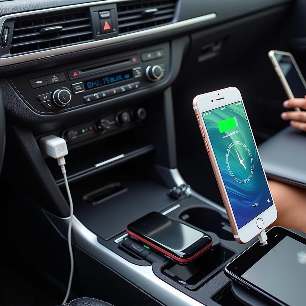 Using a Smartphone as a Wi-Fi Hotspot in a Car