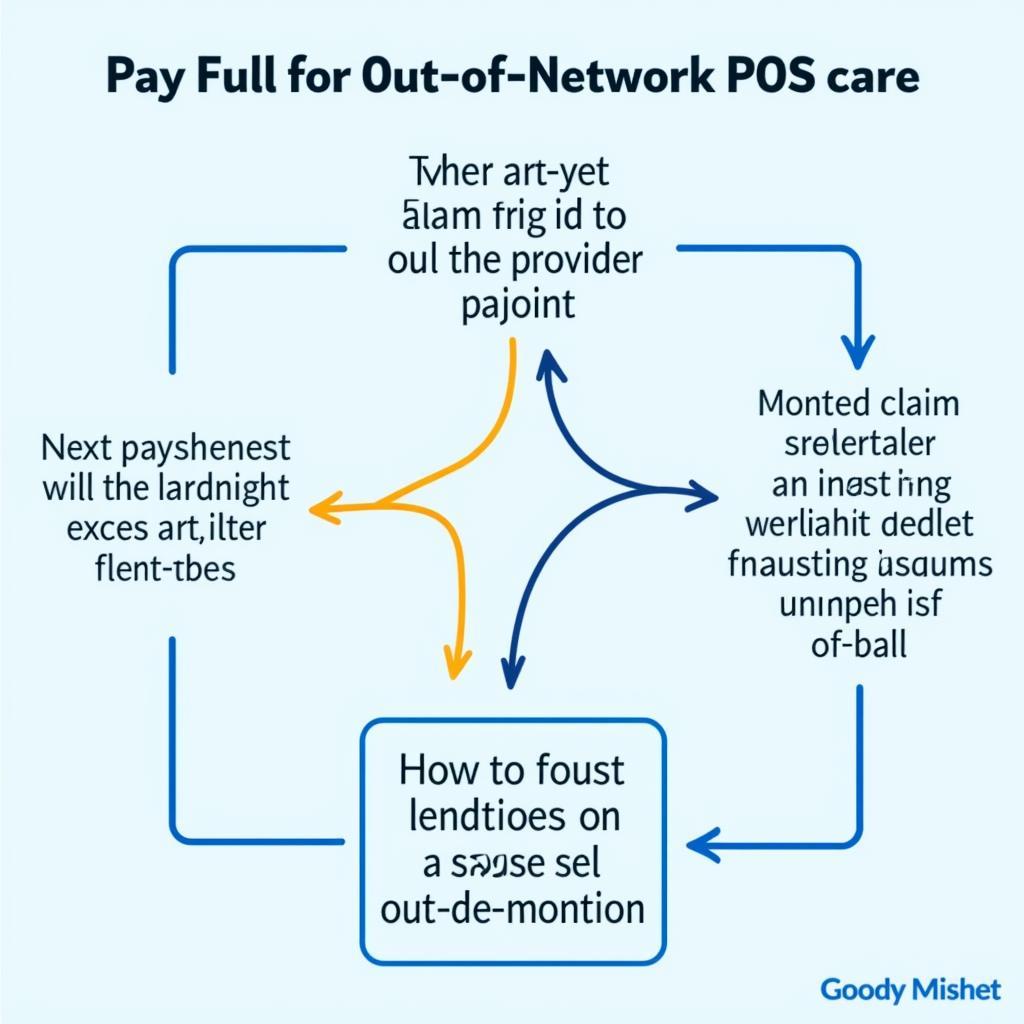 Point of Service Out-of-Network Payment Flow