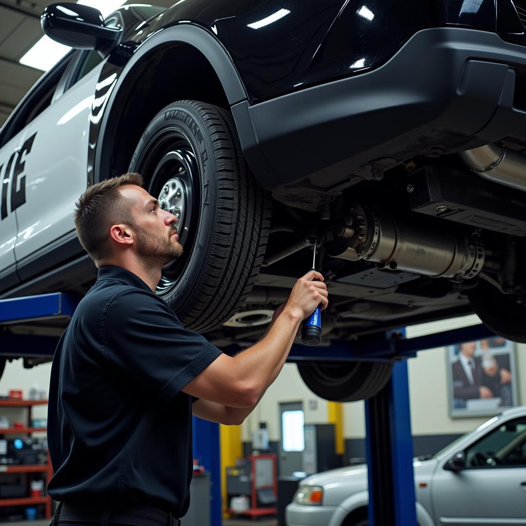 Pre-purchase Inspection for a Police Car