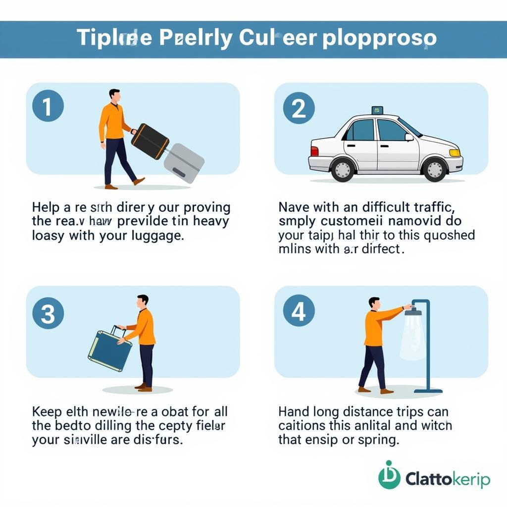 Tipping Scenarios for Prepaid Car Services