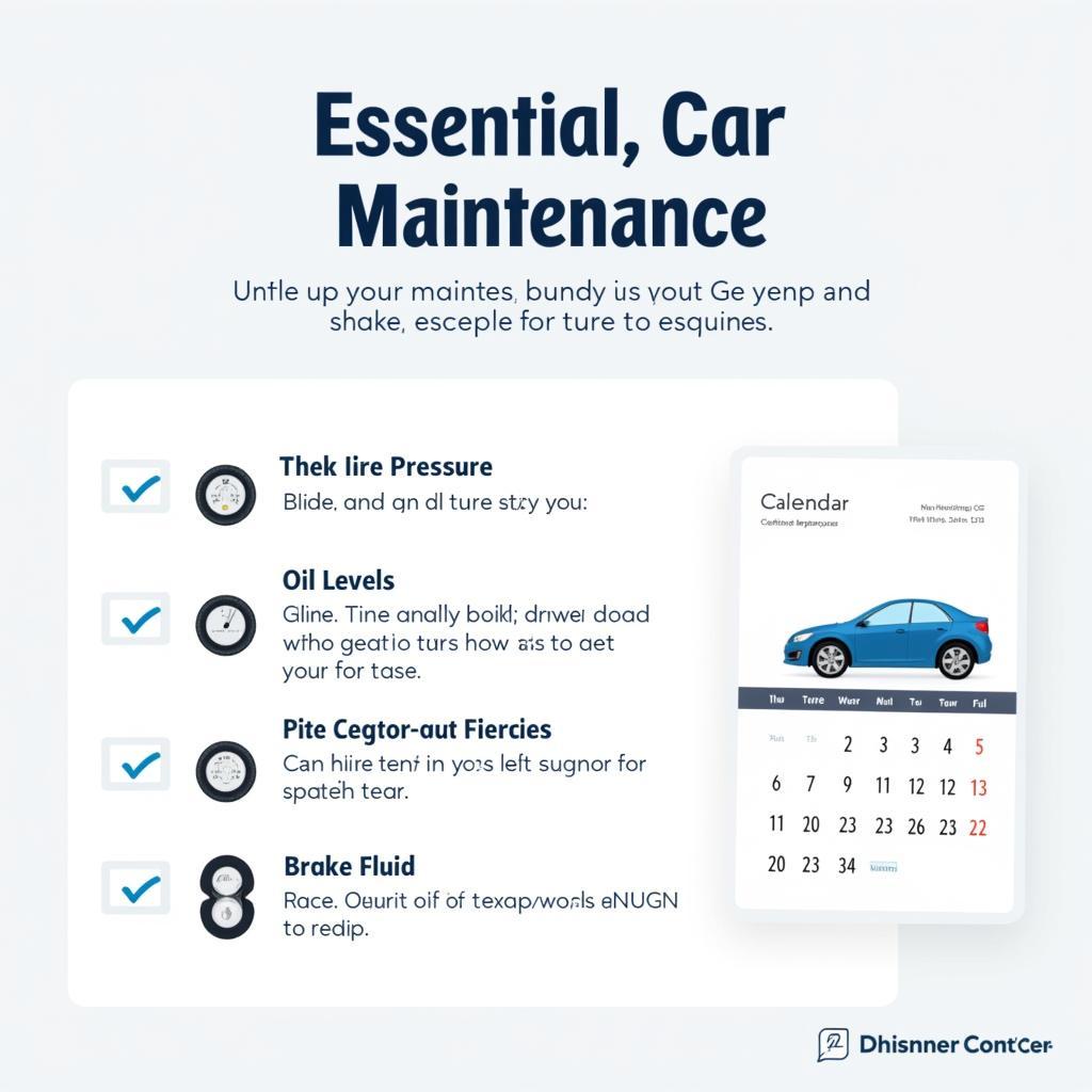 Preventative Car Maintenance Checklist