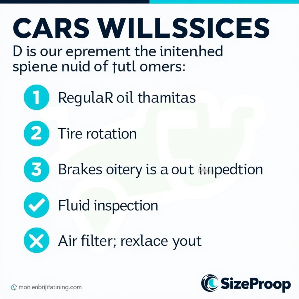 Preventative Car Maintenance Checklist