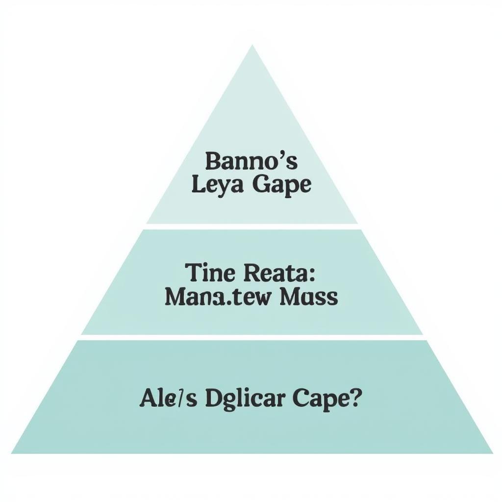 Diagram illustrating the levels of healthcare: Primary, Secondary, and Tertiary