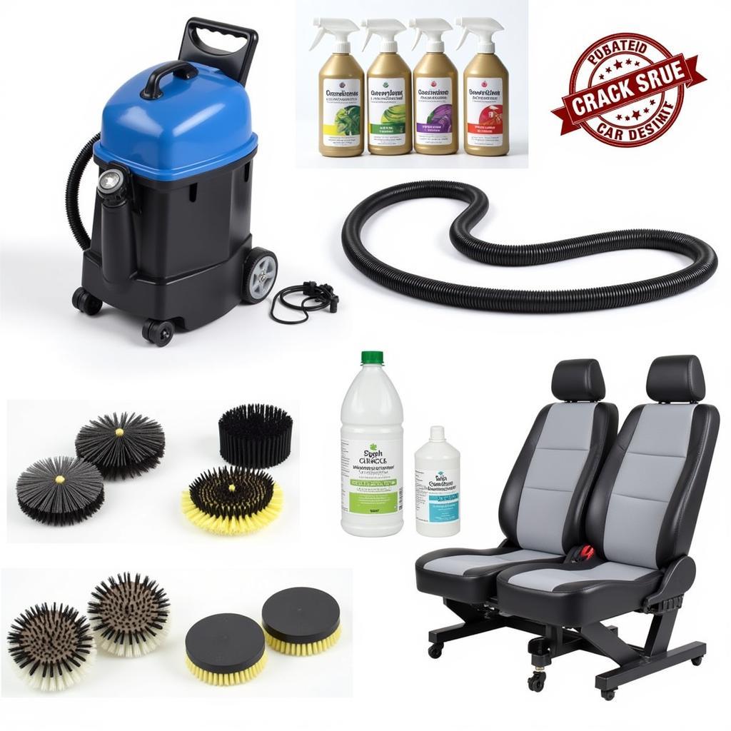 Professional Car Seat Shampooing Equipment