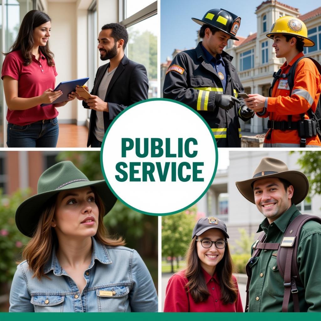 Examples of Public Service Careers