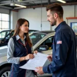 Essential questions to ask before getting your car serviced: Cost, time, parts used, and warranty.