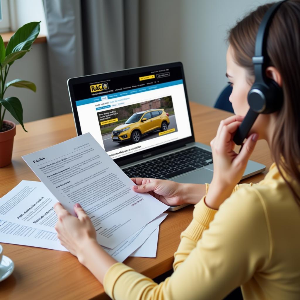 RAC Car Insurance Customer Service Helpline