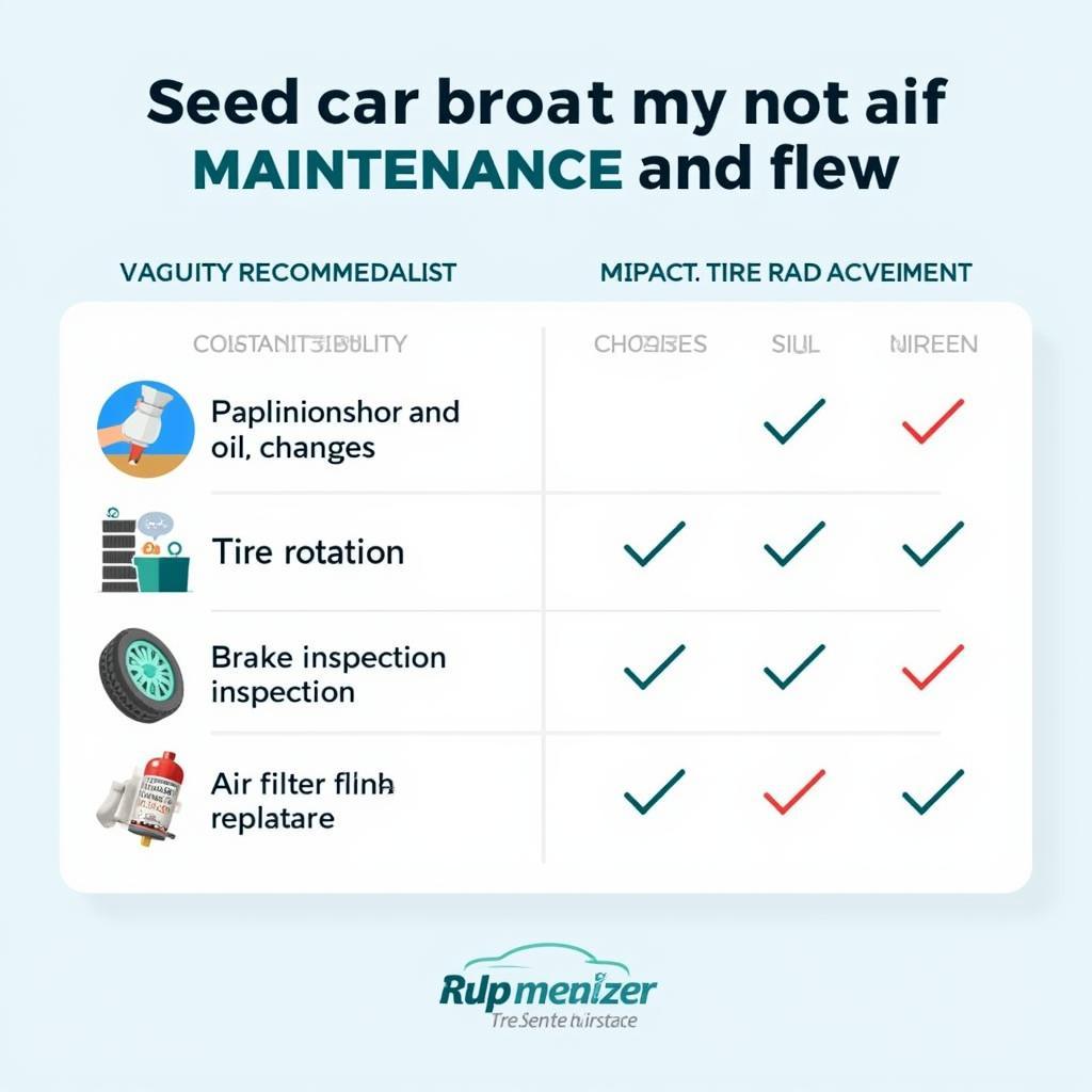 Regular Car Maintenance Checklist