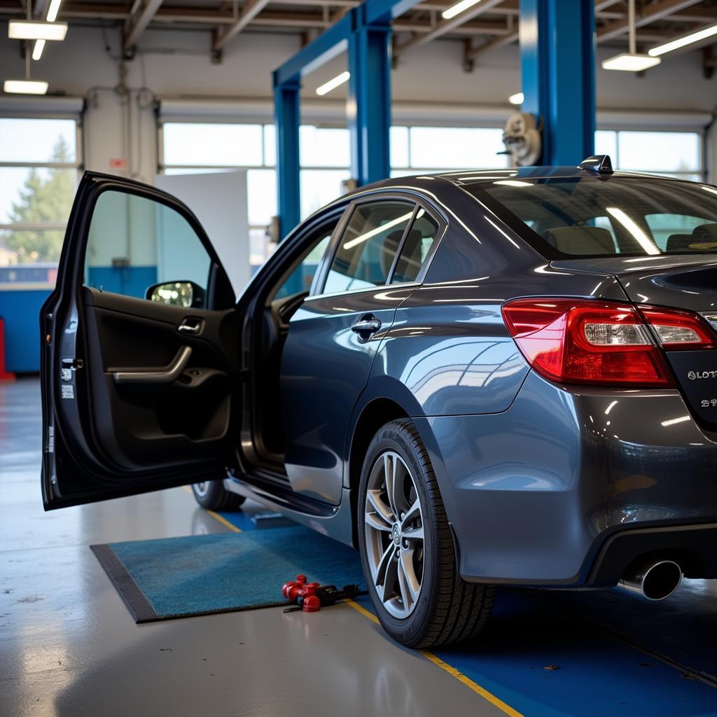 Routine Car Maintenance at a Fremont Service Center