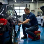 Regular car service and maintenance