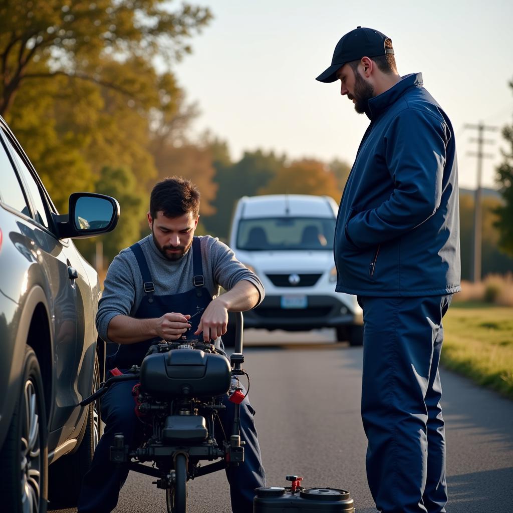 Roadside Assistance in Action