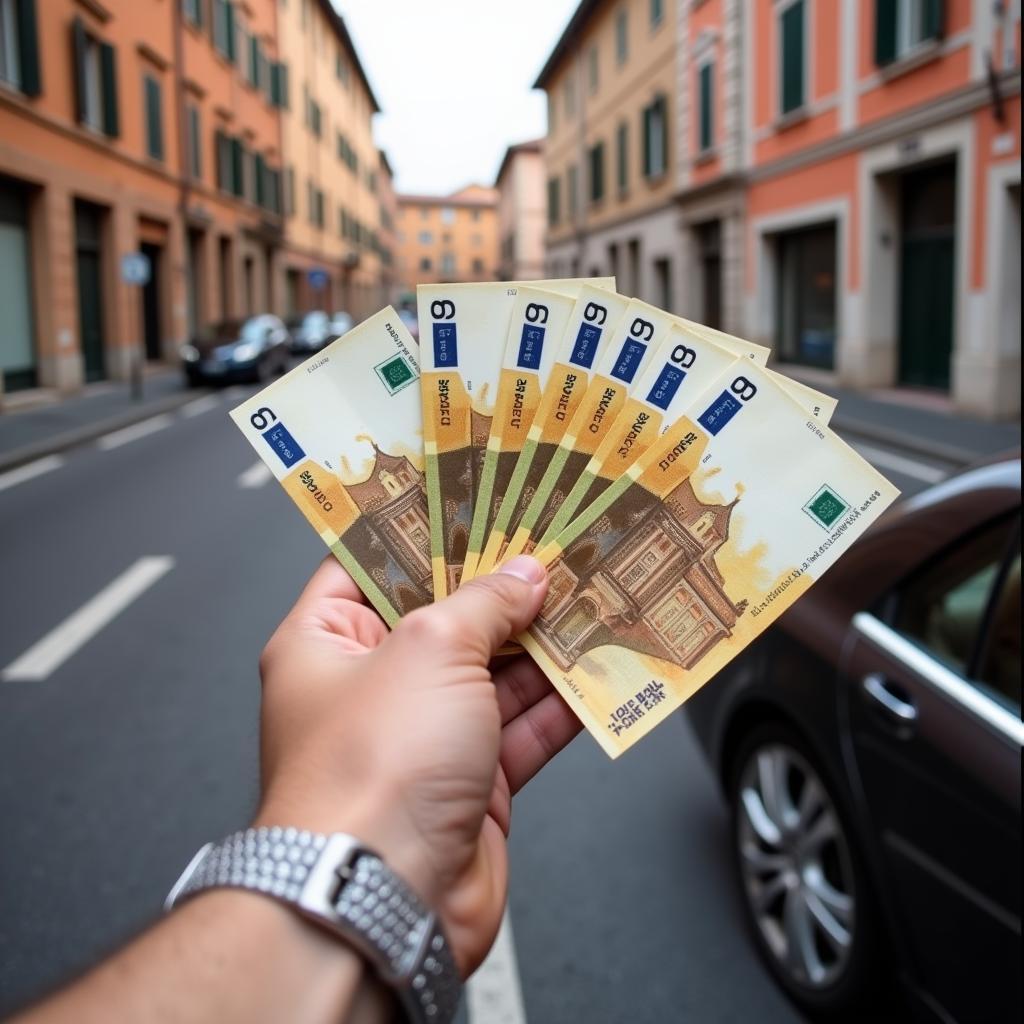 Tipping in Euros for Rome Car Service