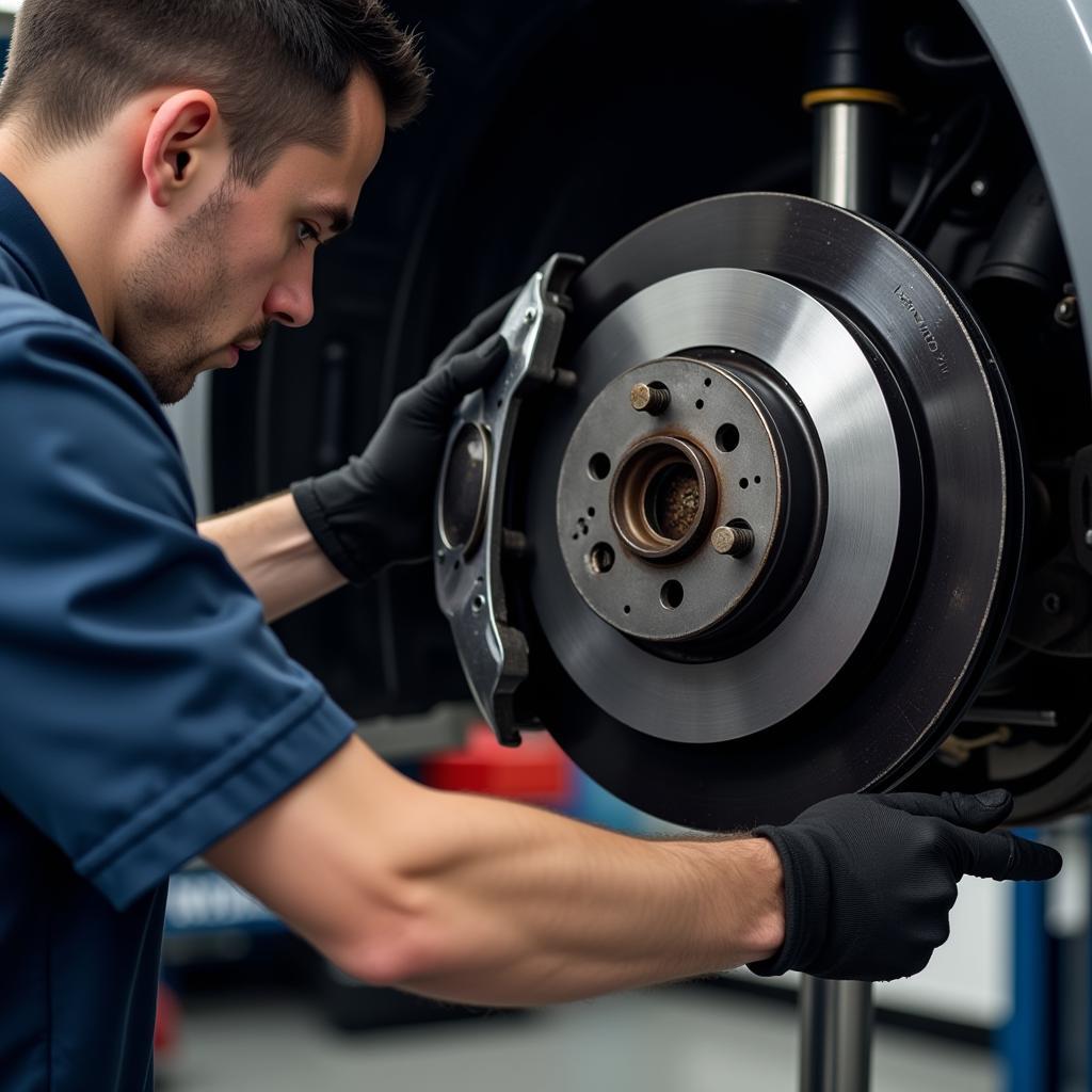 Romsey car service brake inspection