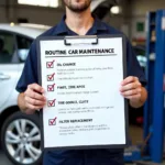 Routine Car Maintenance Checklist